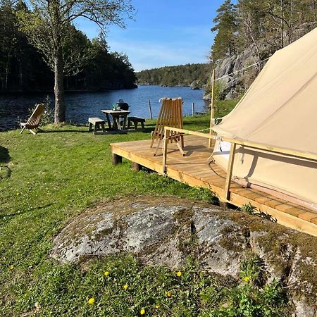Hommen Gard Glamping Hotel Risør Exterior foto