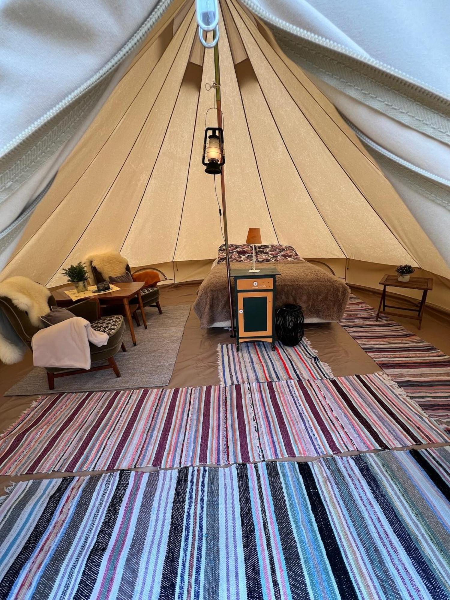 Hommen Gard Glamping Hotel Risør Exterior foto